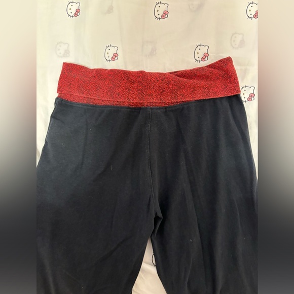 Y2K red Jordan fold over leggings - Picture 2 of 8